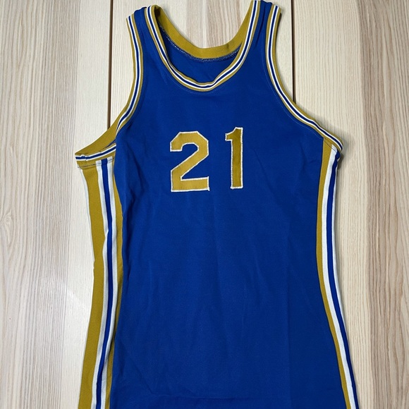 Vintage 60s Monsanto Spanjian Basketball Jersey
